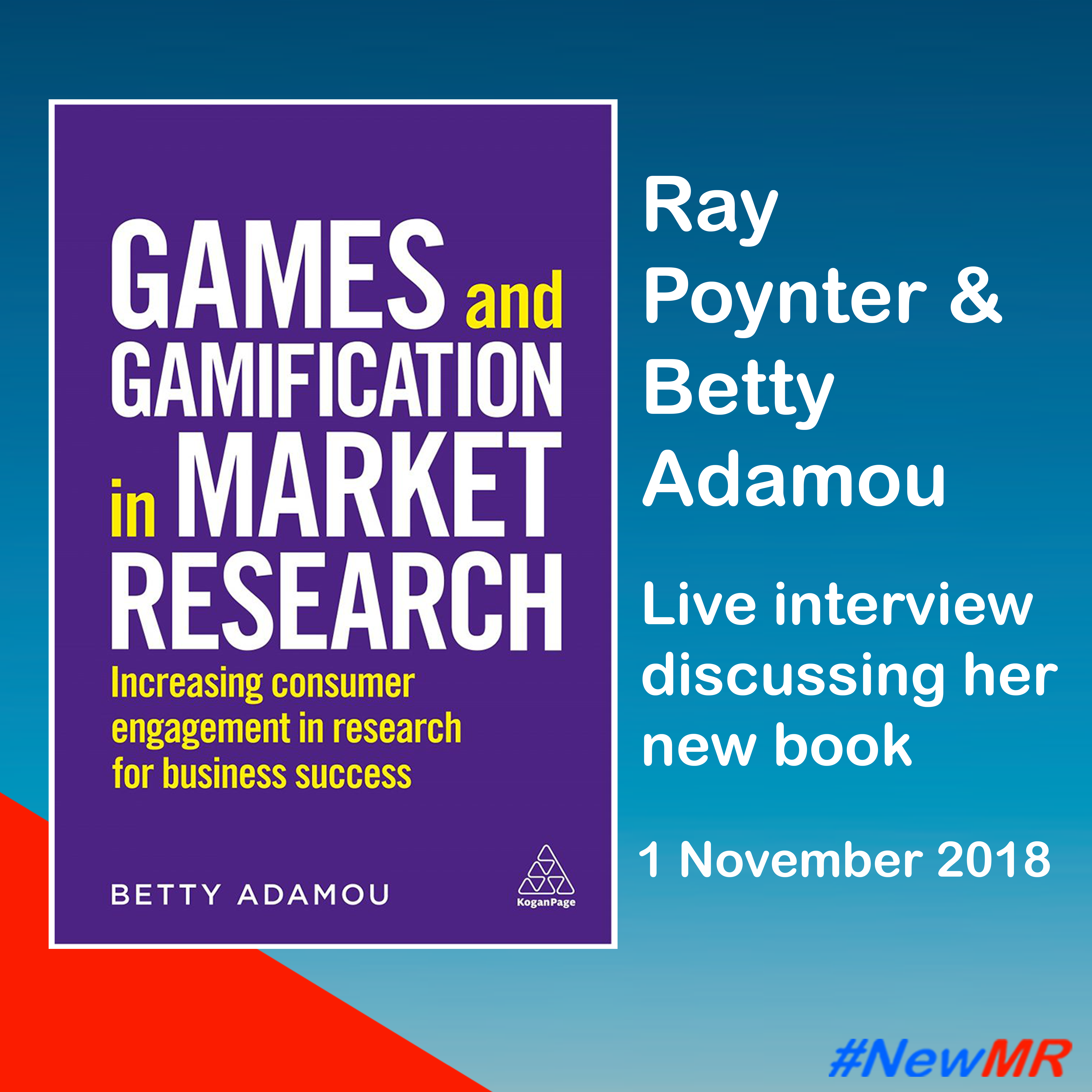 Ray Poynter interviews Betty Adamou