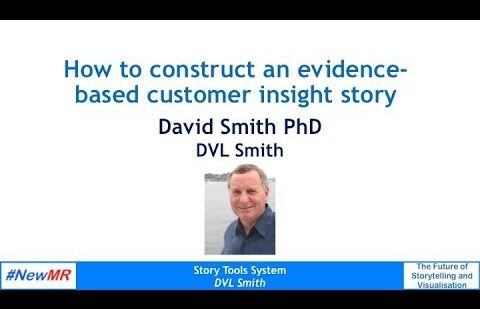How to construct an evidence-based customer insight story
