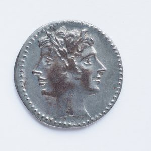 Janus looking forward and backward