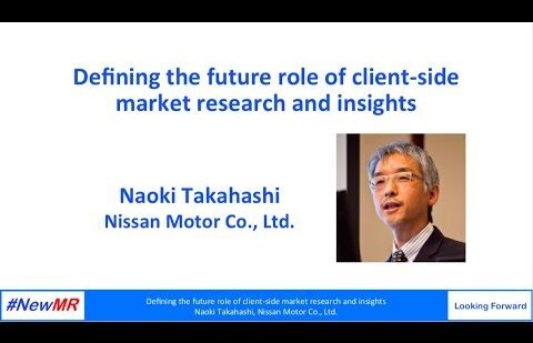 Defining the future role of client-side market research and insights