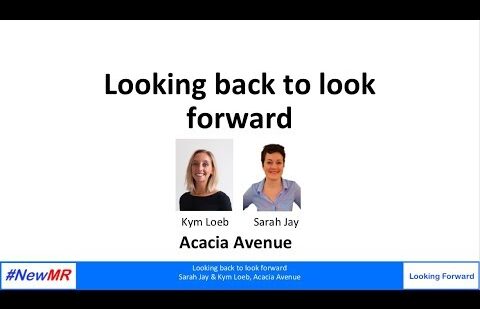 Looking back to look forward