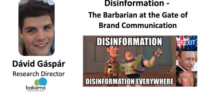 Disinformation – The Game Changer in Market Research and Brand Communication