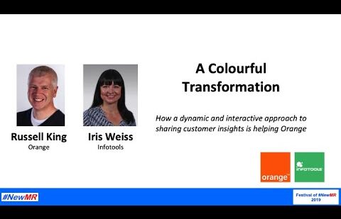 A Colourful Transformation: How a dynamic and interactive approach to sharing customer insights is helping Orange keep the customer at the heart of its most important decisions