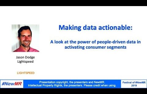 Making data actionable: A look at the power of people-driven data in activating consumer segments