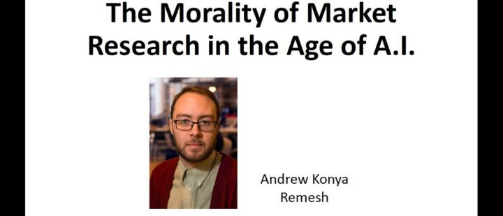 The Morality of Market Research in the Age of A.I.