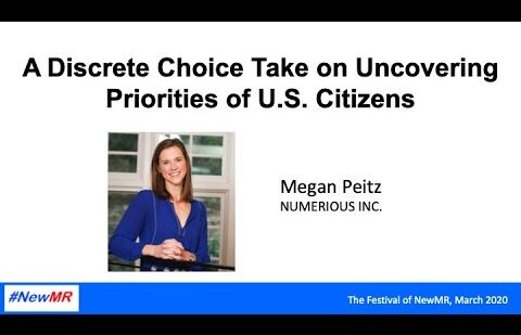 A Discrete Choice Take on Uncovering Priorities of US Citizens
