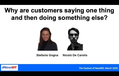 Why are Customers saying one thing and then doing something else?