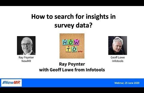 How to search for insights in survey data