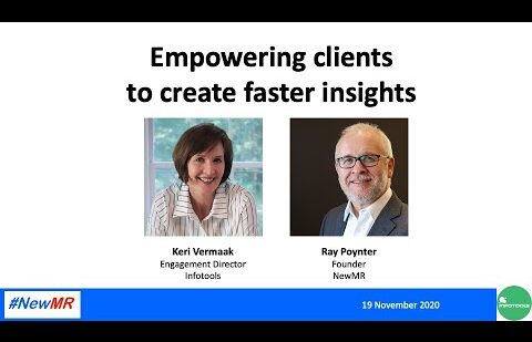 Empowering clients to create faster insights