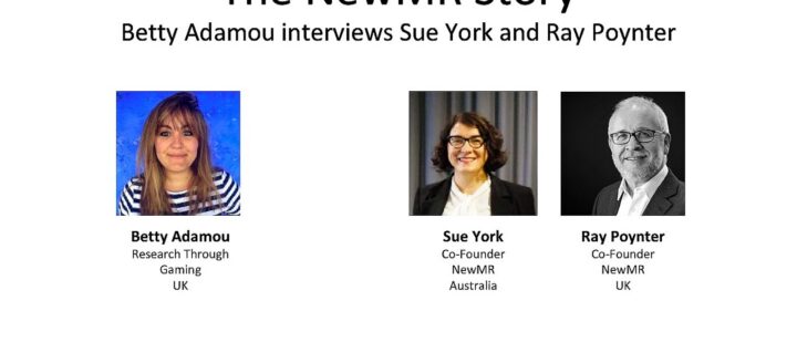 The NewMR Story: Interview with Ray and Sue