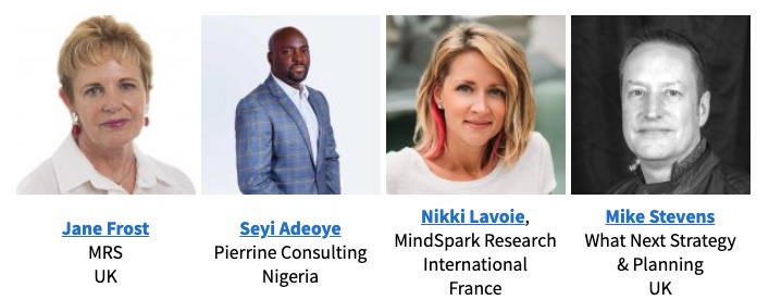 FF speakers Jane Frost, Seyi Adeoye, Nikki Lavoie, Mike Stevens