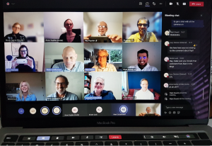 Photo of Council Members from the Microsoft Teams Meeting