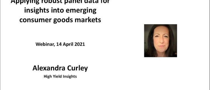 Applying robust panel data for insights into emerging consumer goods markets
