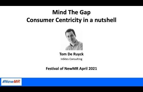 Mind The Gap – Consumer Centricity in a nutshell