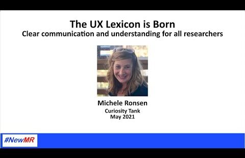 The UX Lexicon is Born – clear communication and understanding for all researchers