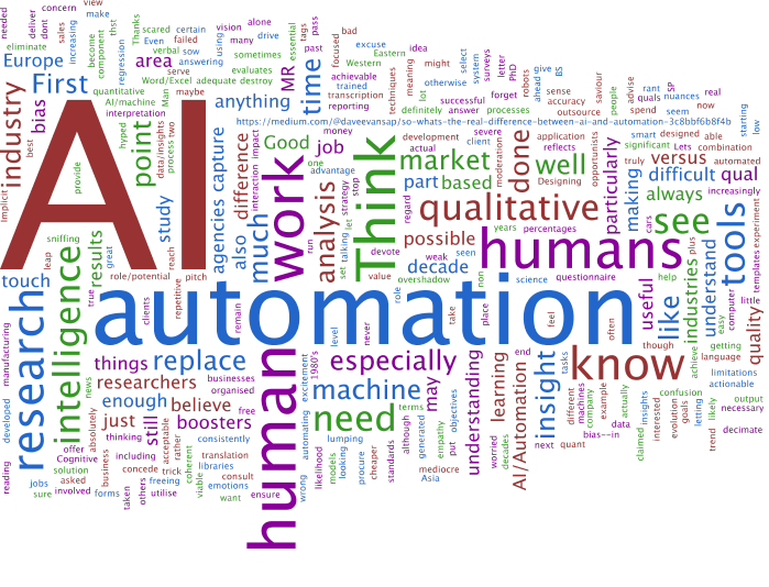 Why do I bracket AI and Automation together?