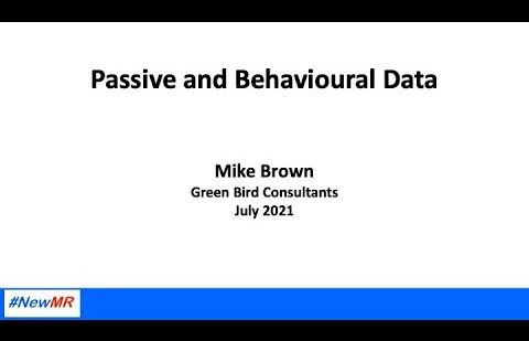 Using Digital Behavioural Data for Insights