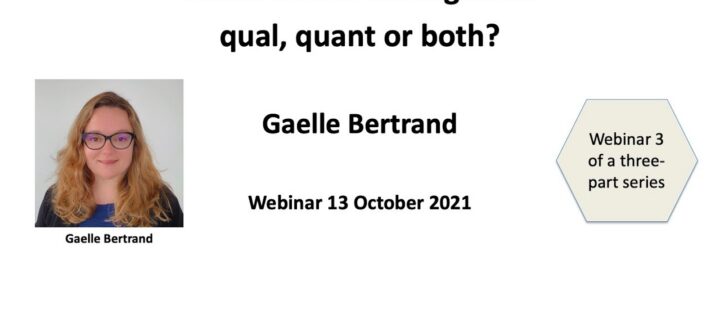 Social media intelligence: qual, quant or both? Webinar 3/3