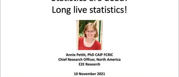 Statistics are dead. Long live statistics!