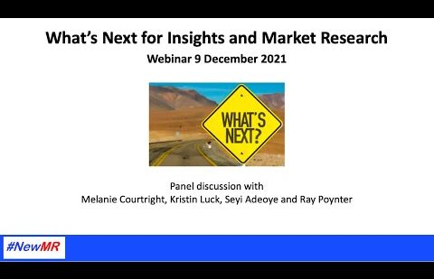 Where Next for Insights and Research?