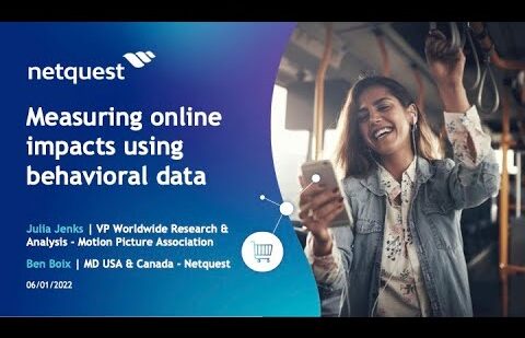 Measuring online impacts using behavioral data