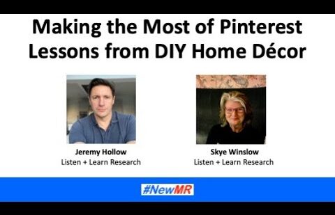 Making the most of Pinterest: lessons from DIY home décor