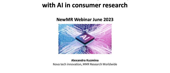 Tech for tech’s sake? Learnings from experiments with AI in consumer research