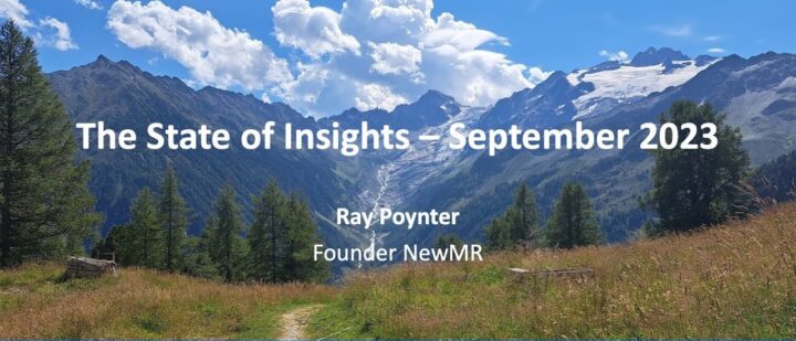 The State of Insights – September 2023