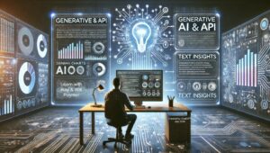 Man at a desk ready to learn about APIs