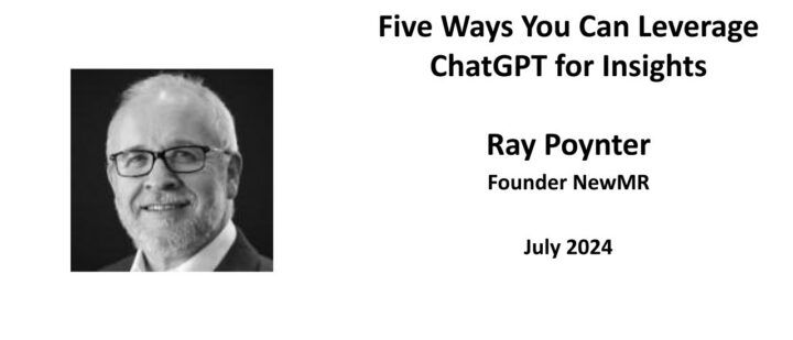 Five Ways You Can Leverage ChatGPT for Insights