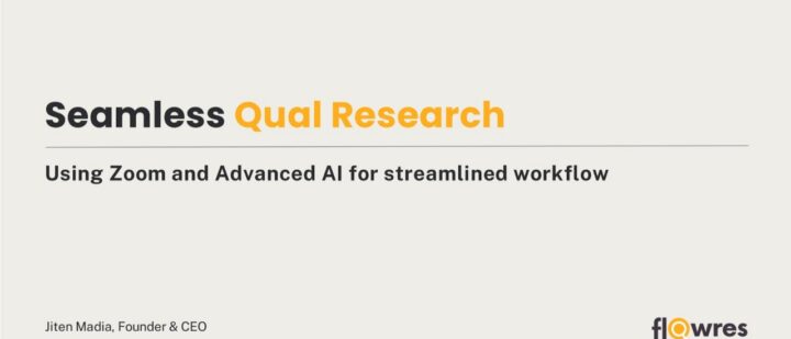 Seamless Qual Research: Uniting Zoom and Advanced AI for a streamlined Workflow