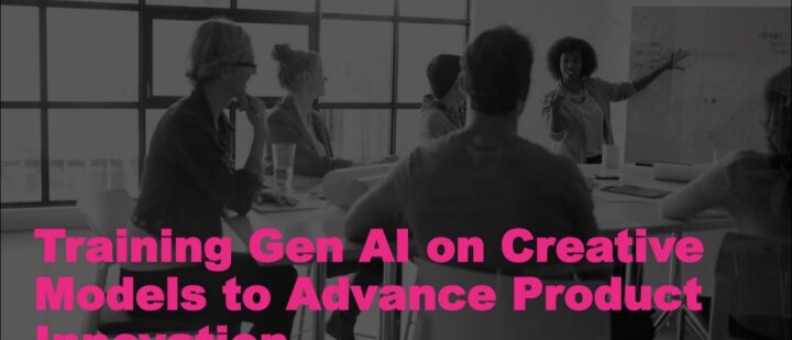 Training Gen AI on Creative Models to Advance Product Innovation