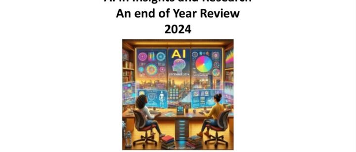 AI in Insights and Research – an end of year review