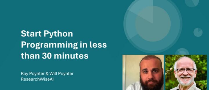 Start Python Programming in less than 30 minutes