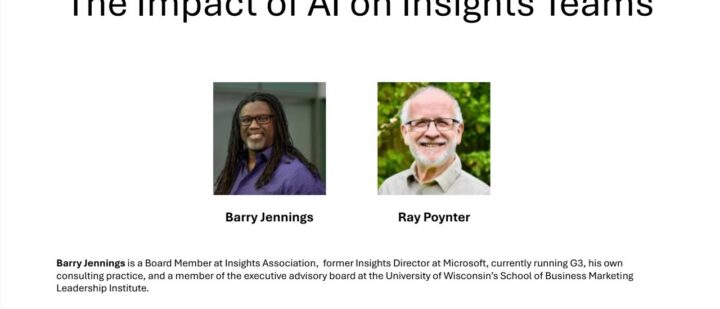 The impact of AI on Insight Teams, with Barry Jennings