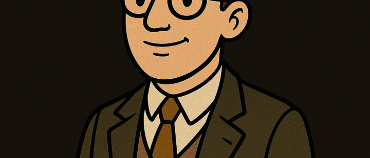 A Digital Twin of Nick Carraway, from The Great Gatsby