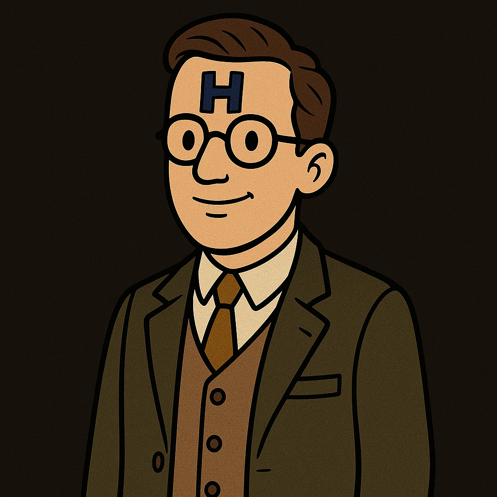 A Digital Twin of Nick Carraway, from The Great Gatsby