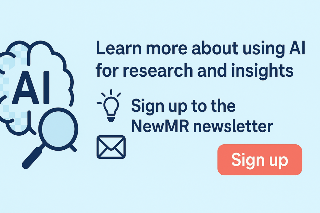 Sign up fro the NewMR Newsletter