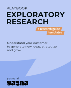 Exploratory Research - Playbook