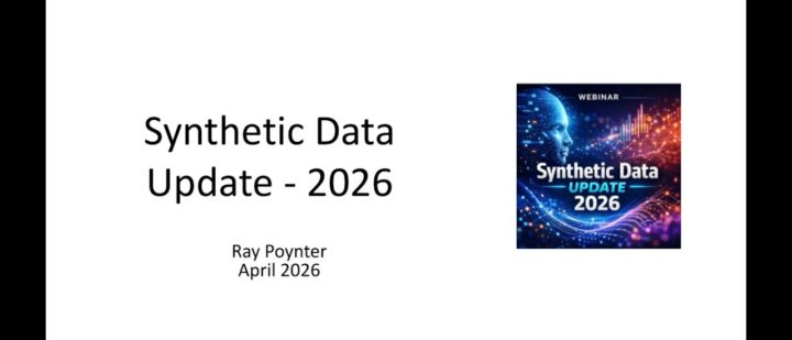 Synthetic Data Upate – April 2026