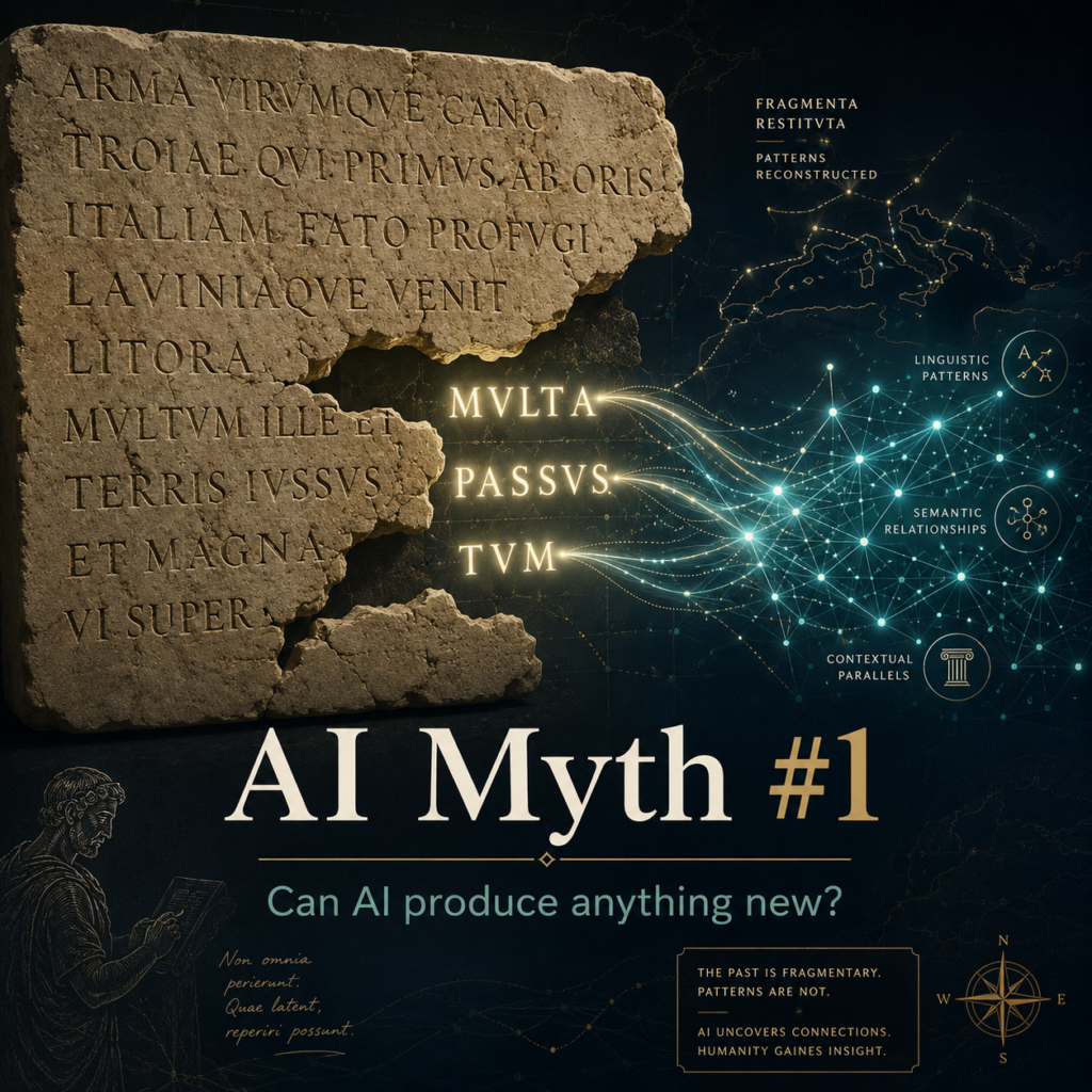 AI Myth Number 1: AI Cannot Produce Anything New