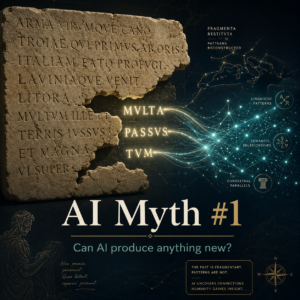 AI Can't create anything new